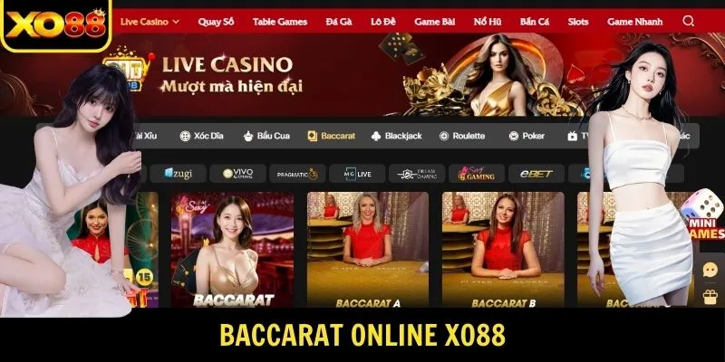 Baccarat online XO88