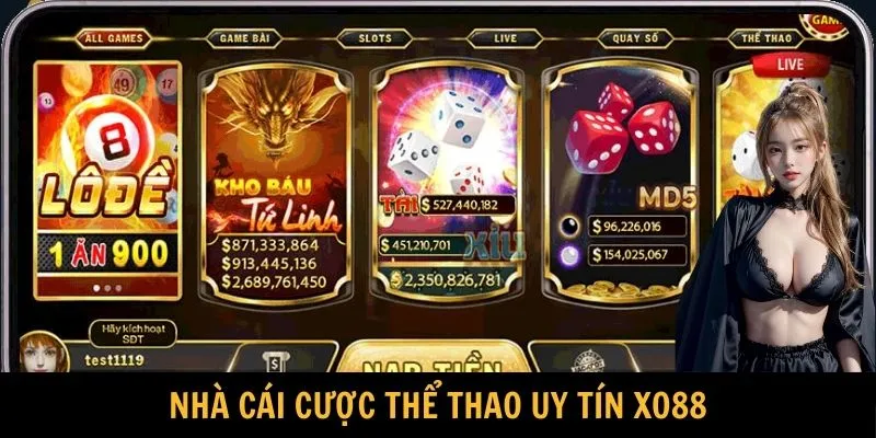 Nhà cái cược thể thao uy tín