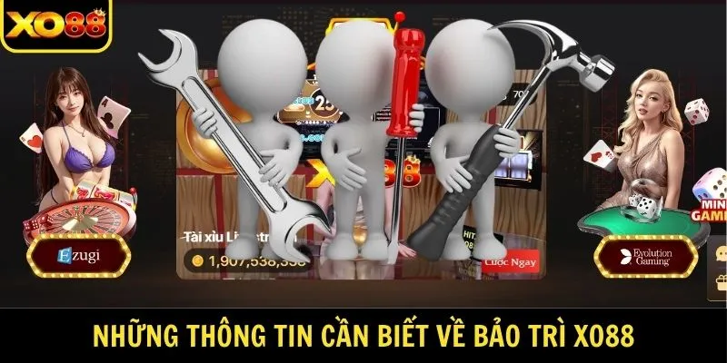 Những thông tin cần biết về bảo trì XO88